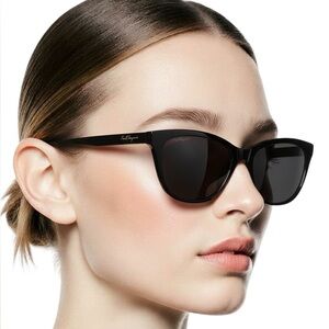 Brand New Salvatore Ferragamo unisex, black sunglasses, Full inclusion